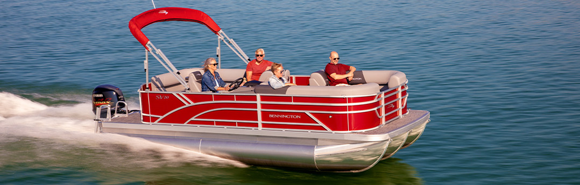 bennington boat header